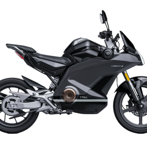 Stash Vmoto Soco, una moto elettrica urbana in colore nero