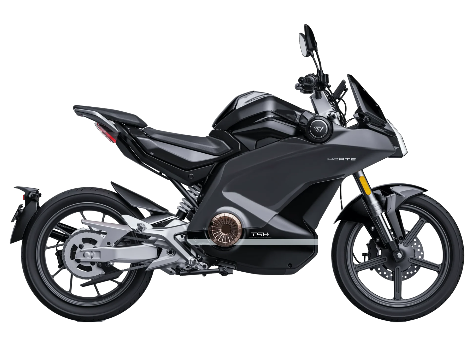 Stash Vmoto Soco, una moto elettrica urbana in colore nero